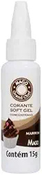 Corante Soft Gel Marrom 15g Mago