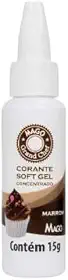Corante Soft Gel Marrom 15g Mago