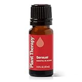 Plant Therapy Sensual Synergy Aphrodisiac Essential Oil Blend. 100% Pure, Undiluted, Therapeutic Grade. Blend of: Ylang Ylang, Patchouli, Orange, Lavender, Sandalwood and Jasmine. 10 ml (1/3 oz).