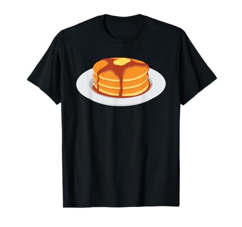 Pancake Lazy DIY Disfraz de Halloween Divertido Desayuno Amante Camiseta