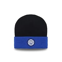 Inter - Kappe mit Umschlag, neues Logo, Fußballkappe Unisex - Erwachsene