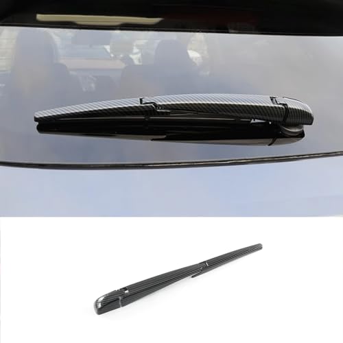 ZUNEIGUNG レクサス新型 NX250/NX350/NX350h/NX450h+ 20系 に適合ー リアワイパーカバー リアワイLEXUS NX 専用設計外装 パーツ アクセサリーABS 樹脂製3枚【カーボン調】