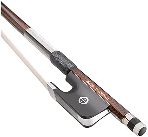 Amazon.com: CodaBow Diamond GX Carbon Fiber 4/4 Violin Bow 