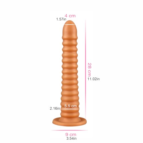 Gode extra large avec ventouse pour éliminer la frustration des tailles classiques