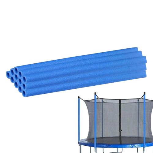 Lot de 12 cache-poteaux en mousse pour trampoline Twin Vector Balance de 40 cm de diamètre 45 mm + densité de pores à haute saturation, résine synthétique...