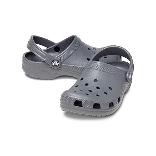Image of Crocs Kids' Classic Clog , Slate Grey /Slate Grey, 11 Little Kid