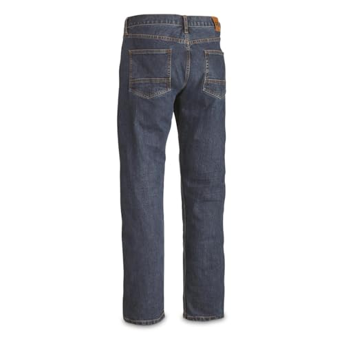 Guide Gear Men’s Straight Leg Stretch Jeans; Pants for Working, Hunting or Casual Wear4