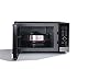 Panasonic NN-GD38HSGTG Mikrowelle mit Grill (1000 W, Inverter, Dampfgaren, energieeffizientes Kombikochen, Pizza-Pfanne, 23 Liter) edelstahl-schwarz