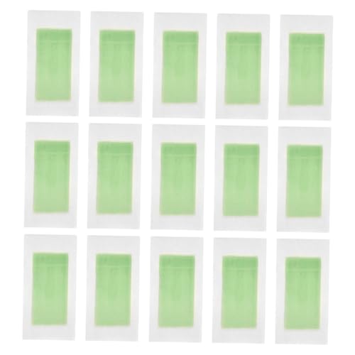 FRCOLOR 20 hojas Tiras de Cera Depilatoria para Cuerpo y Rostro de Papel Encerado Suave Bandas Efectivas para Depilación Facial Piernas Axilas y Área Bikini Fórmula Segura para Piel