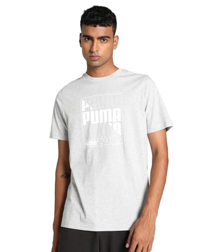 Image of Puma Men's Graphic Print Regular Fit T-Shirt