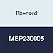 Rexnord MEP230005 Roller Pillow Block Bearing, Setscrew Locking Collar, Non-Expansion, Heavy Contact Seals, Cast Iron, 3" Shaft, 3-1/8" Base To Center, 8-25/32" Bolt Hole Spacing