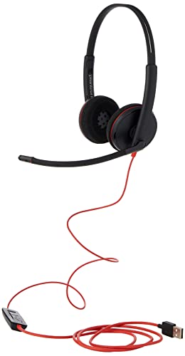 Plantronics Blackwire C3220 Auriculares con Micrófono USB Negro