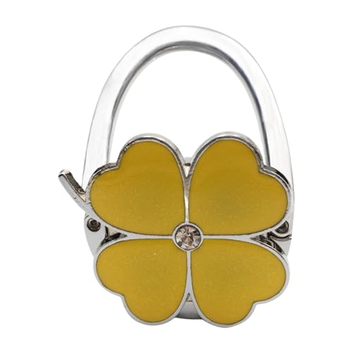 Table Purse Hanger – 6.3x4.5cm Compact Holder, Zinc Alloy Desk Hook, Non Slip Folding Bag Hanger with Strong Grip Support | Portable Table Hook for Handbags Umbrellas Cups Headphones Backpacks