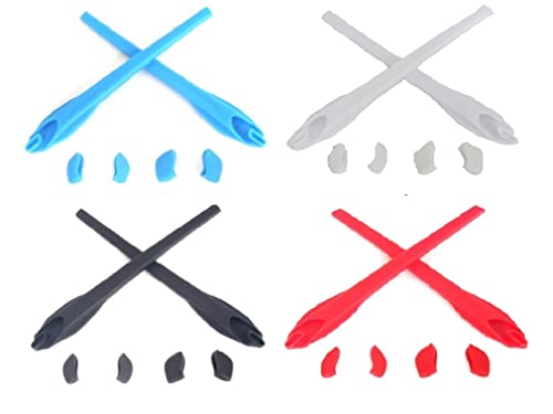 Image of GALAXYLENSE Replacement Nose Pad Kits Ear Sock For Oakley Flak 2.0 Or Flak 2.0 XL Sunglasses Multiple Selection