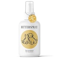 Sensipharm Bitterspray Hund & Katze 100ml – Anti Kau Spray gegen Lecken an Wunden & Verbänden – Bitterstoff Spray für Möbel, Kabel & Textilien – alkoholfrei