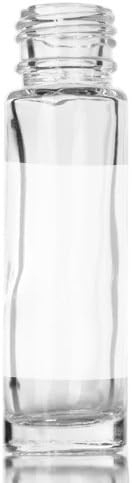 Miniatura 6 de Etiquetas de hojas profesionales para botellas de vidrio o rodillos de 0.3 fl oz, 2.375 x 1.25 pulgadas, resistentes a la intemperie y al agua,