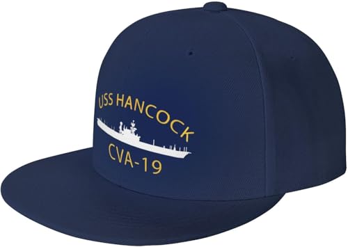 USS Hancock Cva-19 Outdoor Baseball Hat Flat Hat