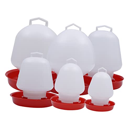 BESPORTBLE 1Pc Thickened Poultry Water Feeding Dispenser Automatic Drinker for Chickens Pigeons Quails Birds for Home Farm Use Easy to Operate