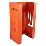OEMTOOLS 23126 Orange Magnetic Glove Dispenser, Disposable Gloves Box Holder, Magnetic Glove Box Holder for Wall Mount