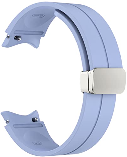 BBZ for Galaxy watch7/watch FE Strap,20MM quick release Silicone Strap Compatible with Galaxy Watch 6/Galaxy Watch 5 40mm 44mm /Galaxy Watch 4 40mm 44mm /Galaxy Watch 4 Classic 42mm 46mm/Watch 3 41mm - Image 3