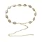 pclapora Ceinture Doree Femme, Ceinture Dorée avec Marguerite Creuse, Chaîne de Taille Bohème, Chaîne de Taille, Chaînes Femme en Métal pour Convient aux Robes, Jeans, Élégantes