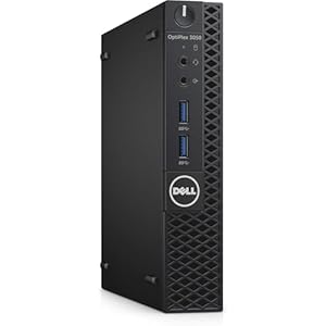 Dell OptiPlex 3050 Micro Form Factor Desktop Computer, Intel Core i5-7500T, 8GB DDR4, 256GB Solid State Drive, Windows 11 Pro (Renewed)