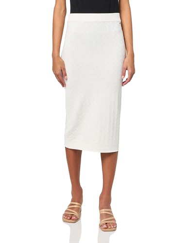 Armani Exchange Women's Knitted Stretch Midi Skirt
