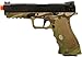 Evike Airsoft - APS XTP Shark Full Automatic Select-Fire Metal Co2 Gas Blowback Airsoft Pistol (Color: Two-Tone Black + Multicam/Standard Handle / CO2)
