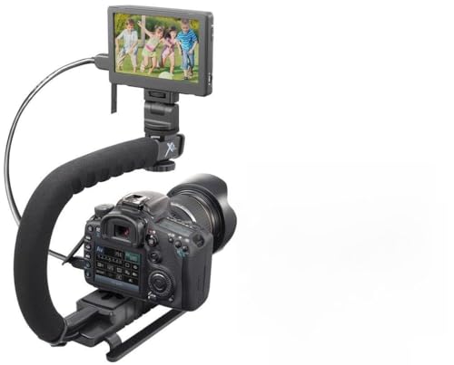 Image of Professional Stabilizing Bracket Handle Grip for Canon EOS Rebel SL3 M100 RP