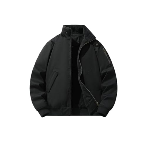 Veste matelassée d'hiver style urbain ample manteau deux pièces chaud à capuche homme