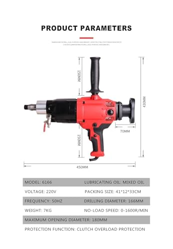 Taladro de mano eléctrico mini 1600 rpm torque 180mm miniatura 3