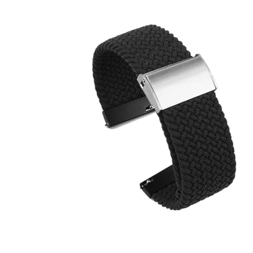 KFKMFD 高弾性ナイロン時計バンドと互換性カシオ DW5600 GW-5000 GW-M5610 GA2100 GA-2100 DW-5600 GM2100 ファッションファブリック時計ストラップブレスレット(Black)