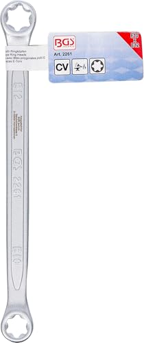 BGS 2261 - Clé polygonales double embouts avec têtes polygonales profil E - E10 x E12 – vue 4