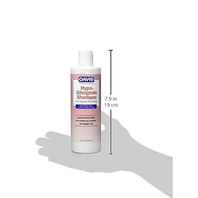 Davis Hypoallergenic Pet Shampoo, 12 oz (HS12)