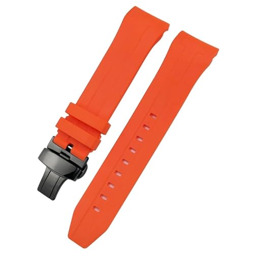 Bracelet étanche en caoutchouc incurvé 21mm résistant pour Tissot T120407A