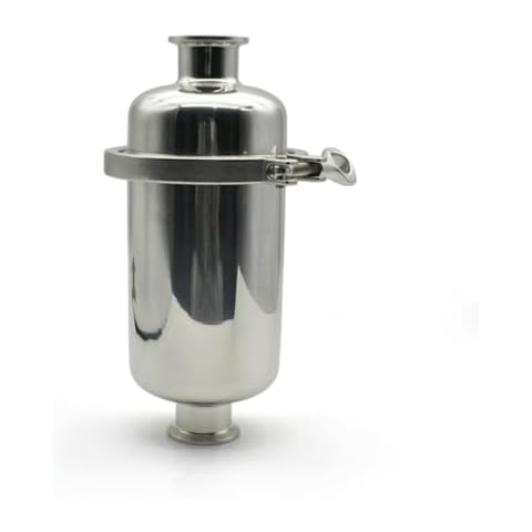 DACHOO Short inline filter, for 51mm pipeline x 2" Tri Clamp SUS 304 stainless steel homemade beer brewing Accessories(200 Mesh) Cover
