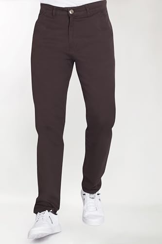 Image of DIVISIVE Men's Regular Fit Cotton Chinos Trousers Pants