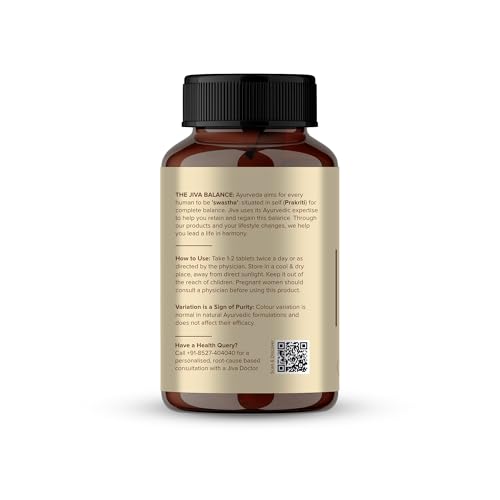 Image of Jiva Shatavari Tablets 500gm | 100% Pure & Natural | Helps to Boost Immunity | Goodness of Shatavari, Babool, Maize & Starch | For Men & Women - 120 Tablets (Pack of 1)