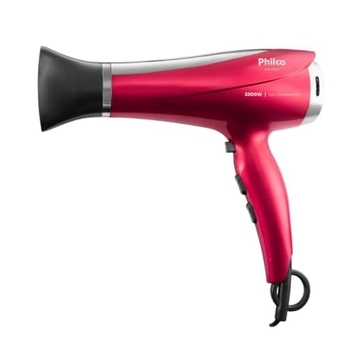 Secador de Cabelos Philco Bivolt 2200W PSC2300 Motor DC Bivolt