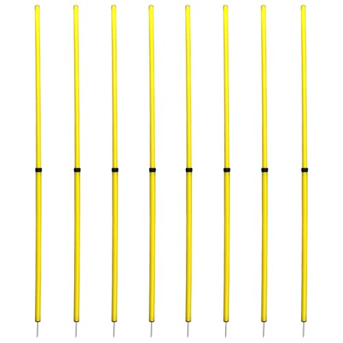 bluedot trading soccer agility poles  telescopic fixed amp collapsible options 4 6 8 piece sets speed training poles for agility drills outdoor games football amp sport training equipment