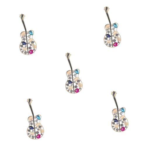 Épinglette de musique broche instrument guitare en alliage