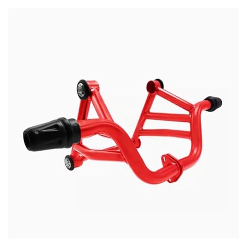 Pare-chocs de moto rouge pour Benelli BJ125 - Cadre de barre de sécurité avant