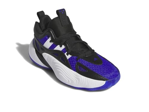 adidas Trae Unlimited 2 Basketball Sneaker, Lucid Blue/Black/White, 6 US Unisex Big Kid