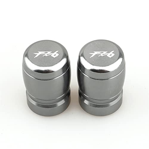 YIJIEBAO Passend for Yamaha FZ1 FZ6 FZ8 Fazer 150 250 400 1000 Motorrad CNC Aluminium Zubehör Rad Reifen Ventilschaftkappen CNC Luftdichte Abdeckungen(FZ6 Titanium)