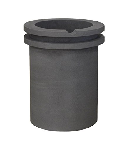 100 Oz Quikmelt Tabletop Furnace Graphite Crucible for Precious Metal Casting Gold Refining Melting