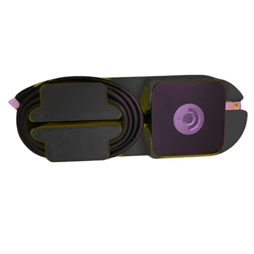 OLED Steam Deck Charger Storage Case - Compatible with Steam Deck Case Back (Black)