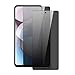 VIESUP Privacy Screen Tempered Glass for Motorola One 5G Ace, [2pack] Anti-Spy Bubble Free Screen Protector Protective Glass for Motorola Moto One 5G Ace 6.7 inch Phone