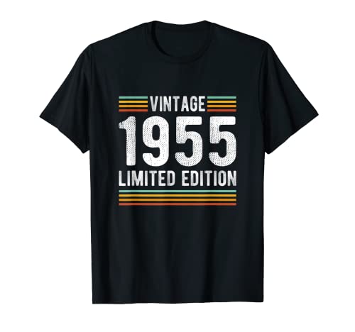 Vintage 1955 Edición Limitada 67 Años Cumpleaños 67 Camiseta