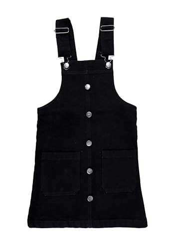 Image of KiddoPanti Girls Denim Dungaree Skirt