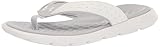 Under Armour mens Flip Flop, (100) White/Halo Gray/White, 11 US